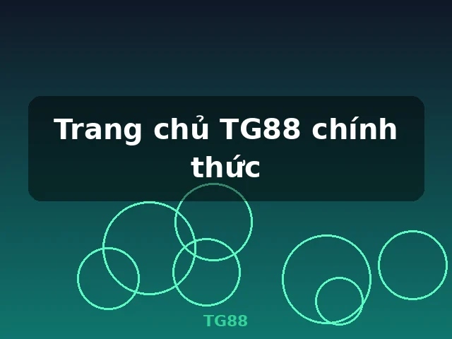 Trang chủ TG88 chính thức
